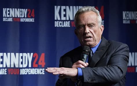 2024 dark horse RFK Jr. questions need for Gaza.